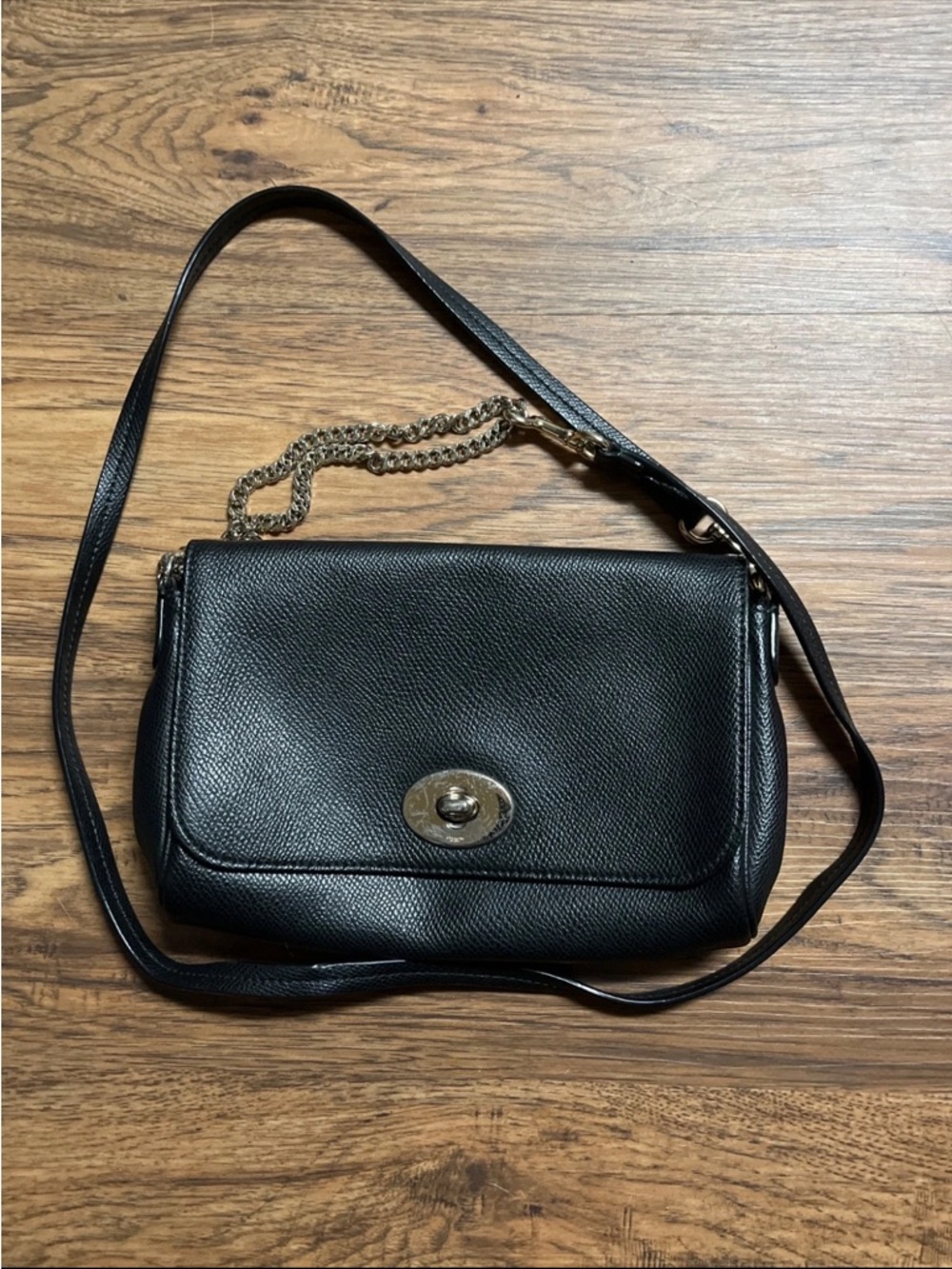 Coach Crossgrain Mini Ruby Crossbody black